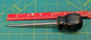 Snap-On 6ASA Scratch Awl Vintage Black Hard Handle USA - Picture 1 of 7