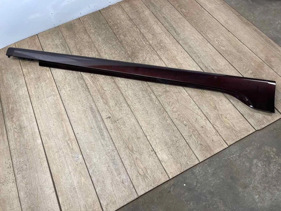 Fits 2010 - 2017 BMW 535I GT RH Passenger Rocker Moulding Panel Burgundy=B03 OEM - Image 1 of 4