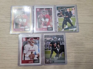 (5) JALEN HURTS ROOKIE Card LOT EAGLES ๐ฆ
๐ - Picture 1 of 2