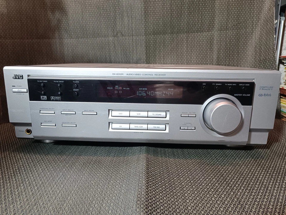 JVC RX-6012R Verstärker Amplifier AM/FM Receiver Digital - Bild 1 von 4