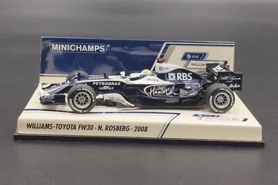 1:43 F1 Williams Toyota FW30 N Rosberg 2008 Minichamps - Immagine 1 di 4