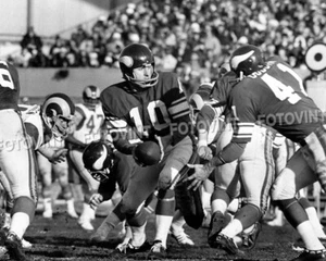 FRAN TARKENTON Photo Picture MINNESOTA VIKINGS Football 8x10 or 11x14 (F1) - Picture 1 of 1