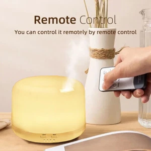 500ML QUIET COOL MIST AIR HUMIDIFIER TOP FILL BEDROOM HOME PLANT BABY NURSERY - Picture 1 of 10
