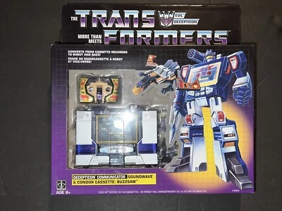 2018 Transformers Decepticon Soundwave & Condor Cassette Buzzsaw Brand New - Image 1 of 4