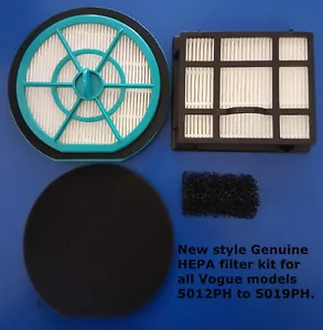 Hoover Vogue Bagless Vacuum 5012PH 5015PH 5017PH 5019PH Genuine Filter Set - Picture 1 of 3