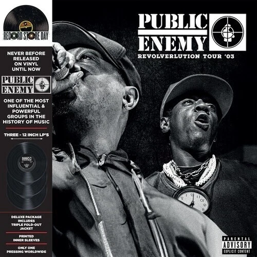 Public Enemy REVOLVERLUTION TOUR Limited Edition RSD 2024 New Sealed Vinyl 3 LP - Image 1 of 1