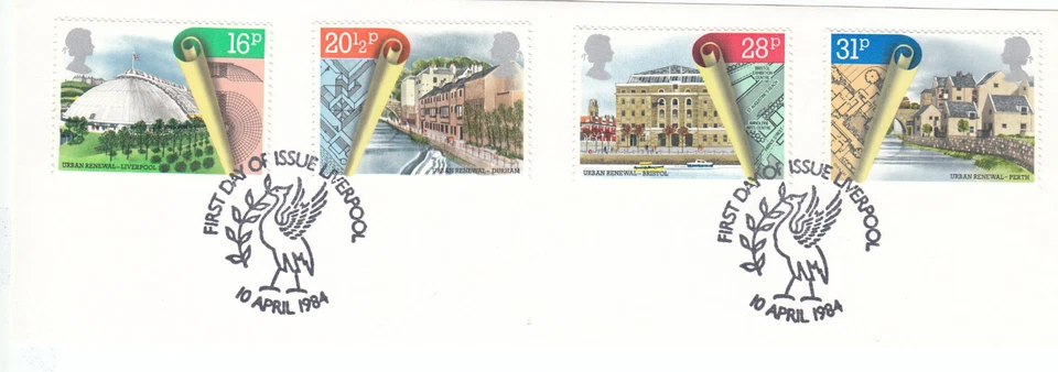 Urban Renewal GB Used Liverpool (b) 1984 ON PIECE (146176) - Image 1 of 1