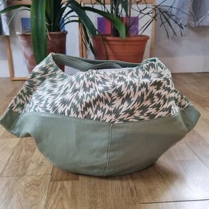 bolso bandolera vintage hecho a mano hermoso exterior e interior - Imagen 1 de 6