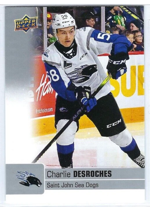 2019-20 Upper Deck CHL #291 Charlie DesRoches - Image 1 of 1
