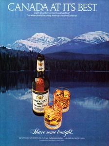 CANADIAN MIST WHISKY AD #6 RARE 1979 CANADA AT ITS BEST. SHARE SOME TONIGHT. - Picture 1 of 2