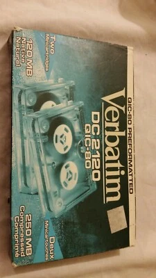 2 Verbatim Digital 250 MB Mini Data Cartridge DC2120- QIC-80 - Image 1 of 4