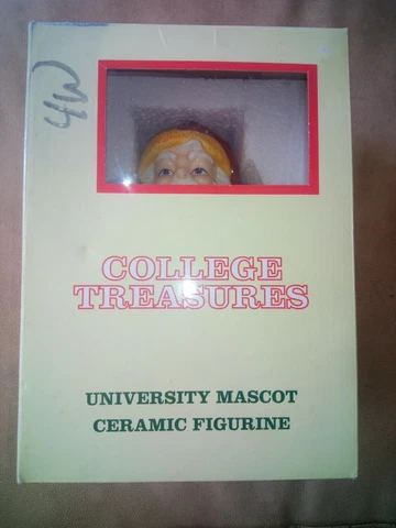 2002 College Treasures University Mascot Ceramic Figurine FSU Santa licensed Cover