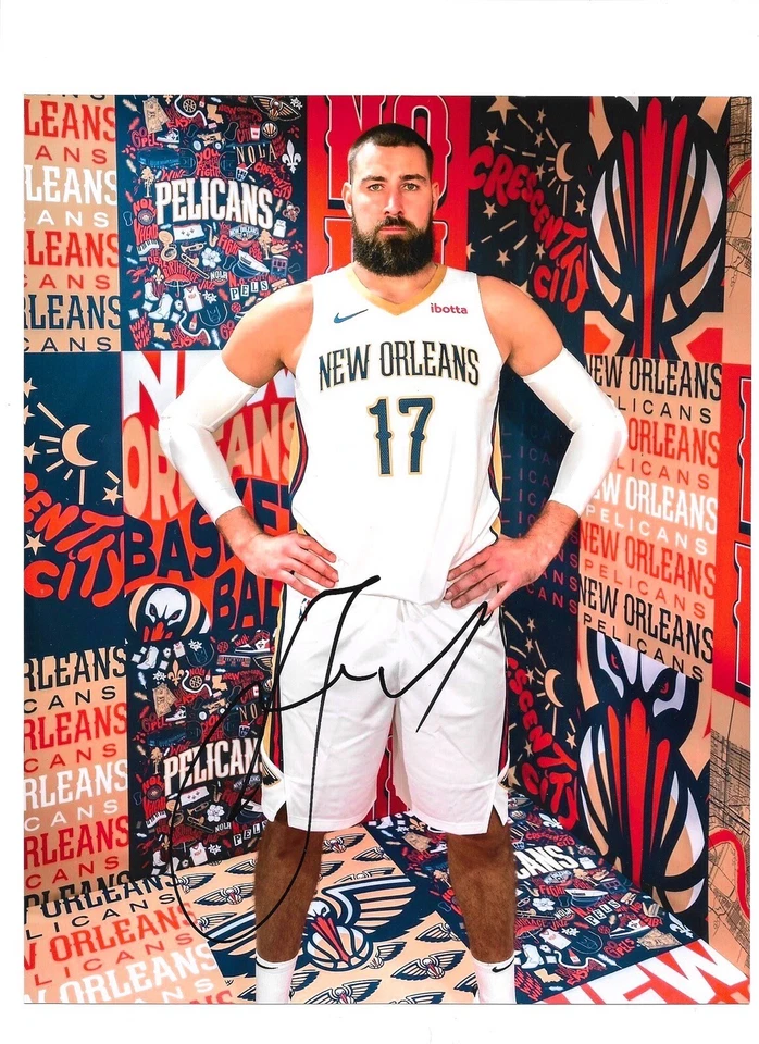Jonas Valanciunas signed autographed 8x10 photo authentic GTP - Image 1 of 1