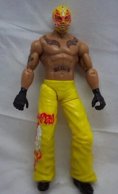 WWF WWE REY MYSTERIO 6" Lucha Libre FIGURA DE ACCIÓN ARTICULADA JUGUETE 2011 Mattel Foto 1 de 3