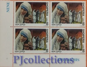 2854-ALBANIA 1998 MADRE TERESA DI CALCUTTA FULL BLOCK 4 STAMPS MNH - Imagen 1 de 1