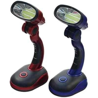 Lampe LED COB 3W à piles lampe de bureau portable légère torche réglage - Photo 1/4