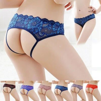 Mujeres Encaje Bragas Tanga Tanga Sexy Lencería Calzoncillos Ropa Interior Foto 1 de 4