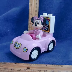 LEGO Duplo MINNIE MOUSE & Auto Rosa OK+UC Disney Junior Compleanno Gatto Nero 10873 - Foto 1 di 4