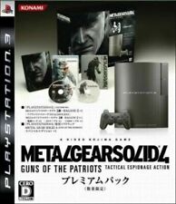 Sony PlayStation 3 Metal Gear Solid 4: Guns of the Patriots Premium Pack 40GB Console - Hagane Steel (Japanese Version)