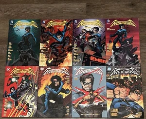 Nightwing Chuck Dixon Vol 1 2 3 4 5 6 7 8 1-8 TPB Complete Lot Set Full Run NEW - Picture 1 of 3
