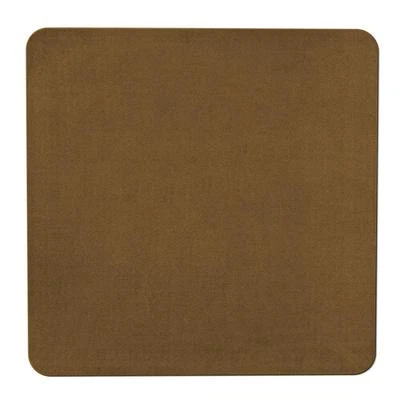 3 x 3 SKID-RESISTANT Area Rug Kitchen Carpet Floor Mat BRONZE GOLD - Image 1 of 4