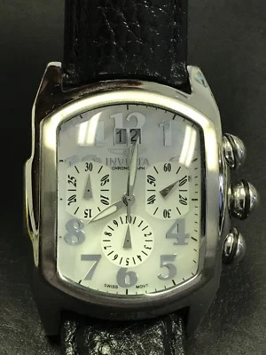 RELOJ INVICTA STSTL LUPAH esfera blanca # 4392 movimiento suizo Foto 1 de 4