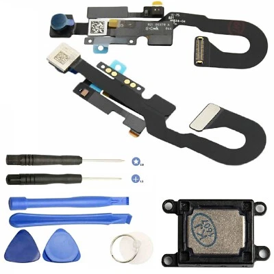 Front Camera For iPhone SE (2020) Ear Speaker Proximity Light Sensor Mic & Tools - Imagem 1 de 4