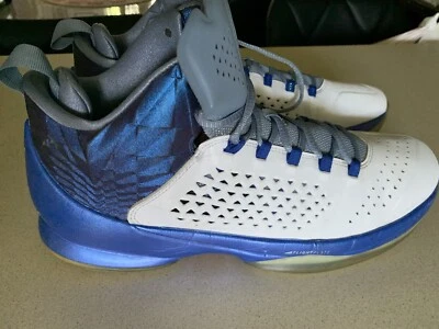 🔥Nike Air Jordan Melo M11 мужчин "Кармело Энтони" белый/синий (716227-105) SZ-12 - Изображение 1 из 4