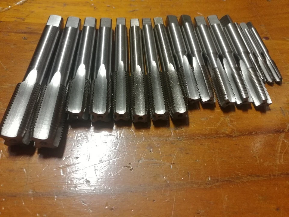 HSS machine threading Hand Tap UNC UNF UNS UNEF NFF SAE RH 5/16" 7/16 1/2 5/8 RH - Image 1 of 1