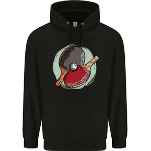 Table Tennis Paddles Ping Pong Childrens Kids Hoodie - Picture 1 of 88