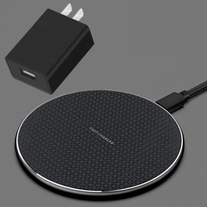 Business Wireless Charger Pad Cable USB Adapter For Samsung Galaxy S9+ SM-G965U - Picture 1 of 1