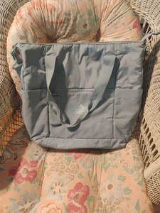 Adidas Duffel Gym Bag with Strap Baby Carolina Blue/White - Picture 1 of 8