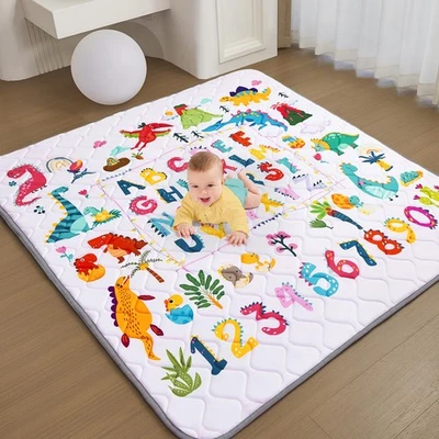 Baby Play Mat - Thicken 50x50 Inch Soft Foam Crawling Mat for Playpen & Floor... - Image 1 of 4