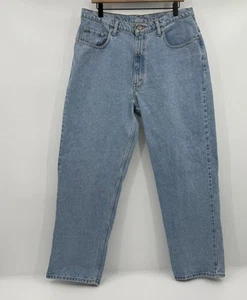 Polo Jeans Company Men 36x30 Blue Ralph Lauren Loose Straight Leg Baggy 90s Y2K - Picture 1 of 14
