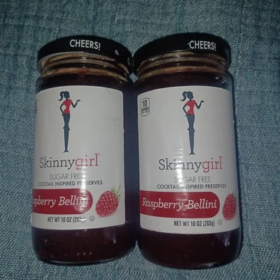 Skinny Gurl Sugar Free Preserves, Raspberry Bellini, 10oz  (Pack of 6). 10/15/25 - Image 1 of 2
