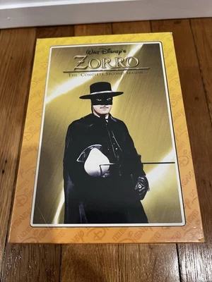 Disney Movie Club Exclusive Zorro: The Complete Second Season 2 DVD - BRAND NEW - Image 1 of 4