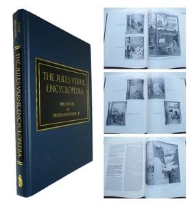 1996 THE JULES VERNE ENCYCLOPEDIA The Best Published Bibliography of his BOOKS - Picture 1 of 16