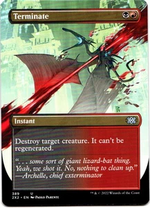 TERMINATE 389 MAGIC: THE GATHERING DOUBLE MASTERS 2022 (2X2) UNCOMMON - Bild 1 von 4