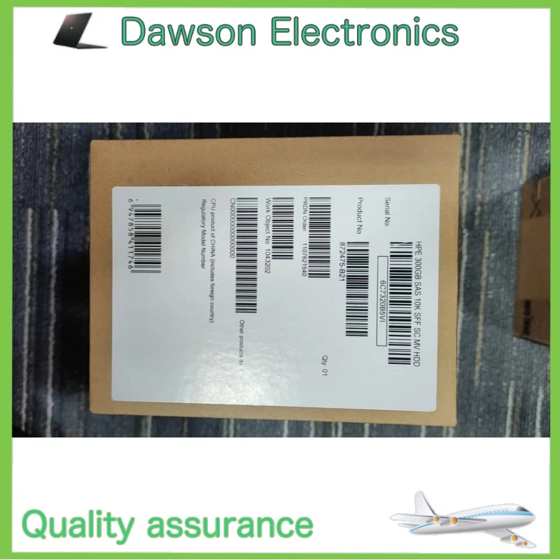 HPE 872735-001 872475-B21 300GB 12G SAS 10K SFF 2.5" DC SC HDD Hard Drive NEW - Image 1 of 4