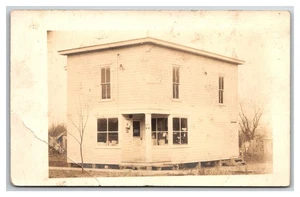 RPPC ~ Ladenfront Straßenansicht "A. Lee Shop" PM Montgomery City Missouri MO - Bild 1 von 2