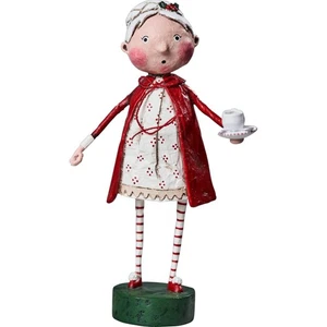 Rosy Cozy Mrs. Claus Lori Mitchell Christmas Figurine - Picture 1 of 4