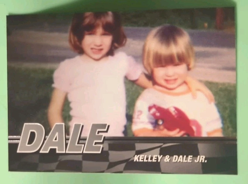 2007 Press Pass - Nascar #18 - Dale Earnhardt - Kelley & Dale Jr - Image 1 of 2