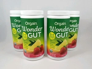 ๐ฟ Orgain Wonder Gut 5-in-1 Vegan Fiber + Greens, Strawberry Lemonade Lot of 4๐ - Picture 1 of 16