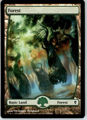 Forest (248) - Full Art - Zendikar - 248 -  NM - Image 1 of 2