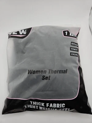 PISIQI термобелье женщин мягкий длинный Джонс комплект базовый слой размер M черный новый - Изображение 1 из 3