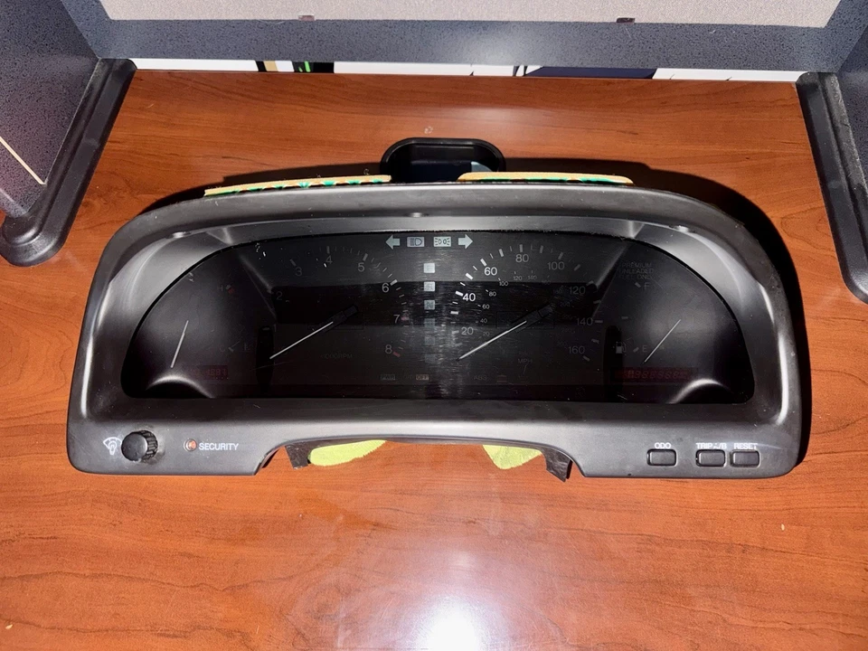 Cuadro de instrumentos y bisel Lexus LS400 1990-1994 OEM (probado) Foto 1 de 4