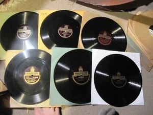 1927 RICHARD TAUBER Schubert WINTERREISE Mischa Spolianski Odeon Parlophone 6x78 - Picture 1 of 4