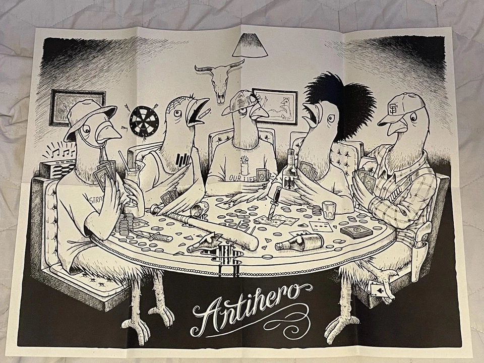 Póster impresión artística antihéroe Wild Jokers John Cardiel Grant Taylor  Foto 1 de 4