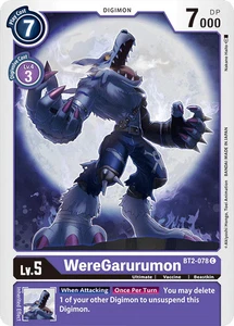 WereGarurumon - BT2-078 C Release Special Booster Digimon TCG - Picture 1 of 2