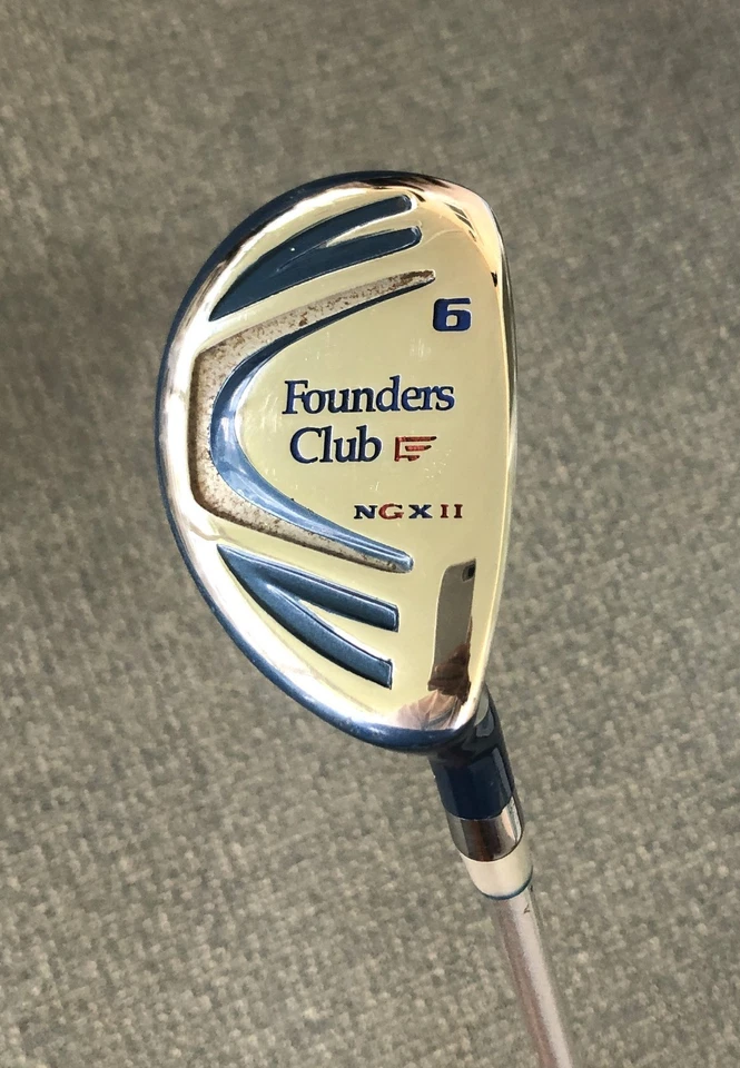 Founders Club NGXII, LADIES' RH 6-Hybrid, L-Flex graphite shaft, new grip - Image 1 of 4